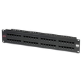 Apc Apc Cat 6 Patch Panel, 48 Port Rj45 To 110 568 A/B Color Coded CAT6PNL-48